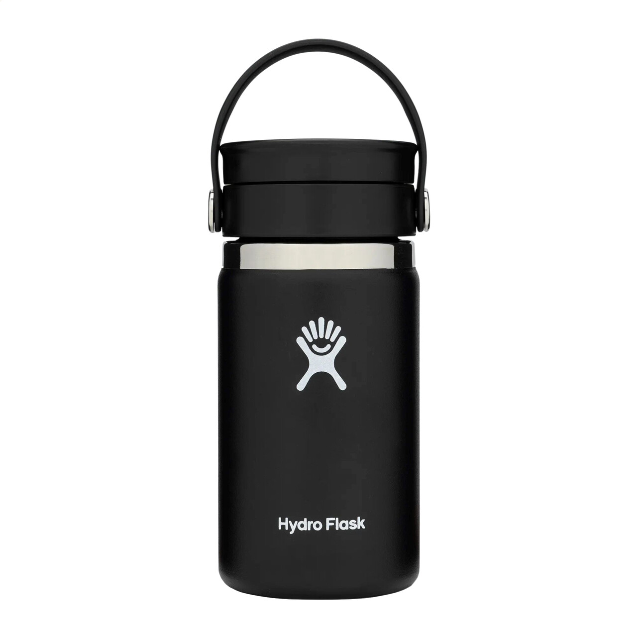 Termos inox, 355ml, "Wide Sip", Black - Hydro Flask - imagine 4